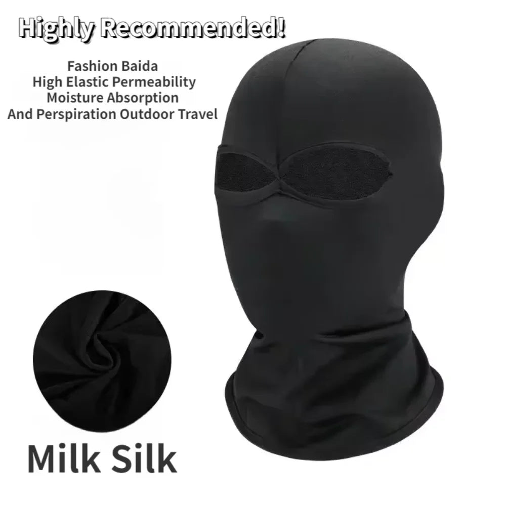 2-Pack Breathable Hooded Spandex Full-Face Masks for Adults – Cosplay, Halloween, Party, Carnival