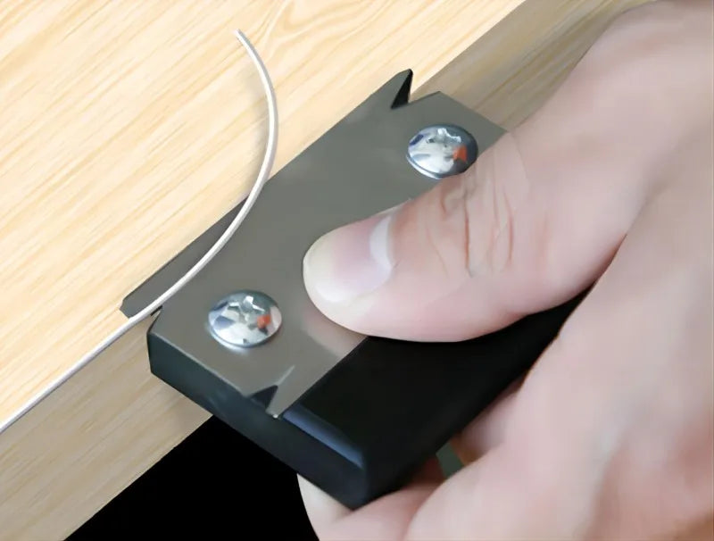 Wood Edge Trimmer & Chamfering Tool — Fillet Scraper Deburring Knife for Edge Banding and Corner Planing
