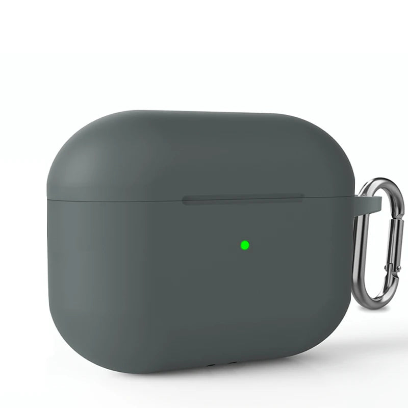 Silicone Protective Case for AirPods Pro - Shockproof Dustproof Cover, Wireless Charging Compatible