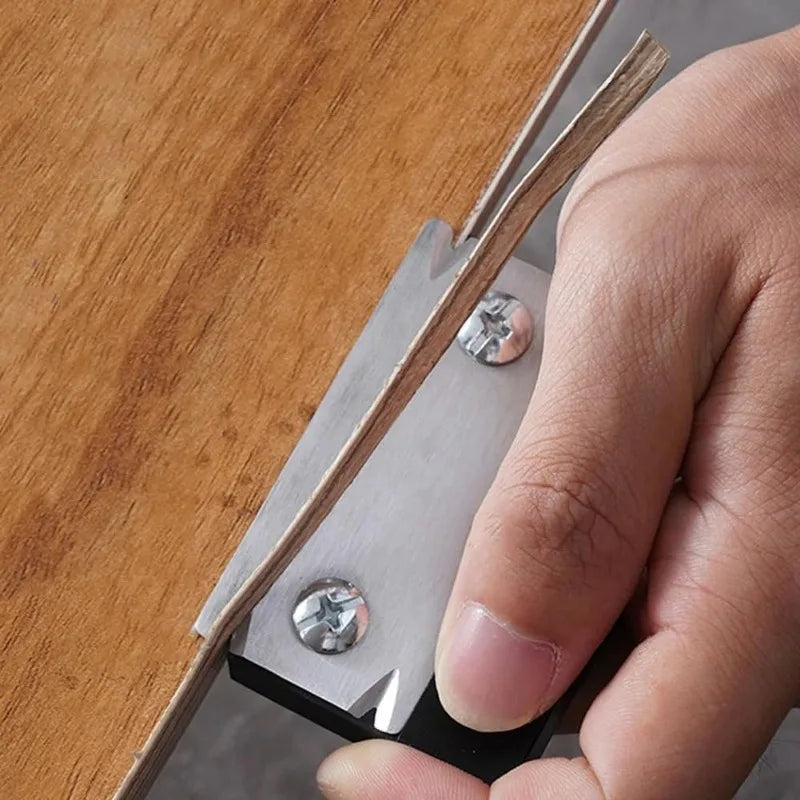 Wood Edge Trimmer & Chamfering Tool — Fillet Scraper Deburring Knife for Edge Banding and Corner Planing