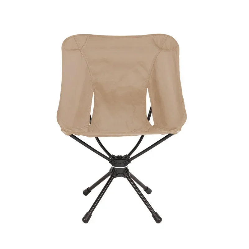 Portable Detachable Swivel Camping Chair – Lightweight Folding Backpacking Seat with Carry Bag for Fishing & Hiking