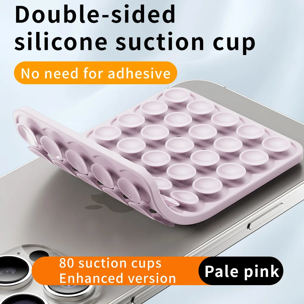 Double-Sided Silicone Suction Cup Phone Mount – Universal Anti-Slip Car Dashboard & Windshield Holder