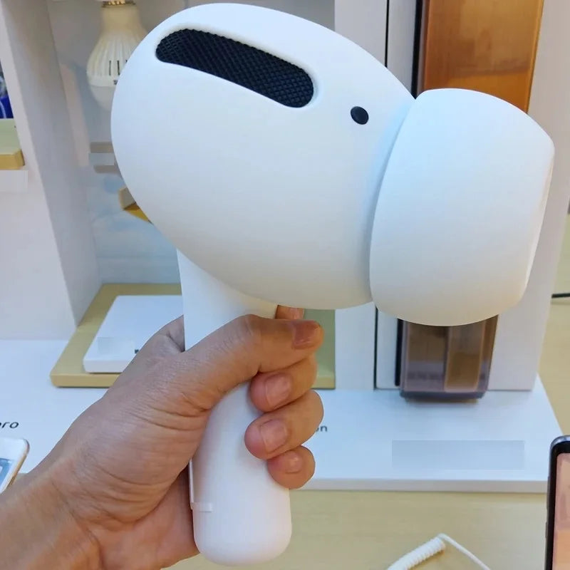 Giant Earphone Bluetooth Speaker - Headphone-Shaped Portable Stereo Speaker with FM, TF/USB, AUX, 1200mAh Battery