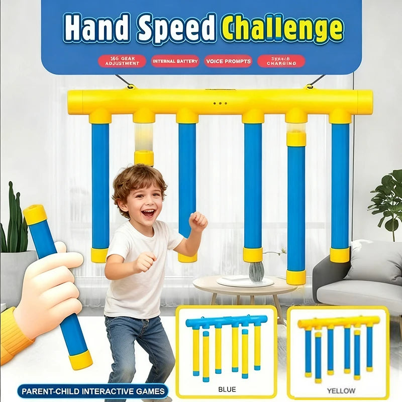 Falling Sticks Challenge Game – Kids Reaction & Catching Training Toy for Parent-Child Interactive Play