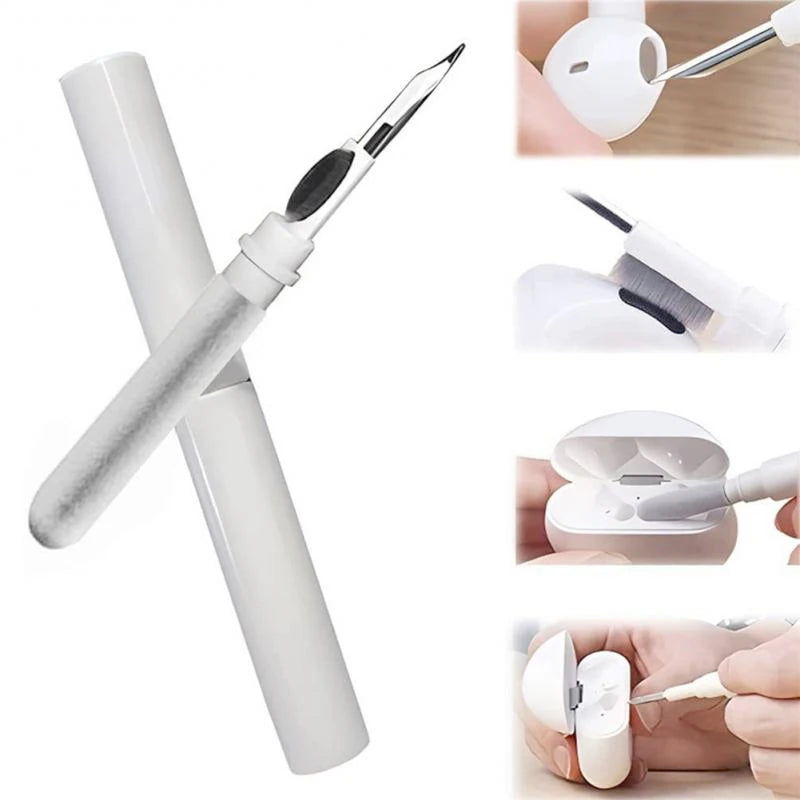 Earbuds Cleaning Kit – Cleaning Pen with Brush & Picks for AirPods, Earphones and Cases, Compatible with Xiaomi Samsung