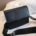 PU Leather Small Flap Crossbody Bag for Women - Travel Handle Shoulder Messenger Handbag