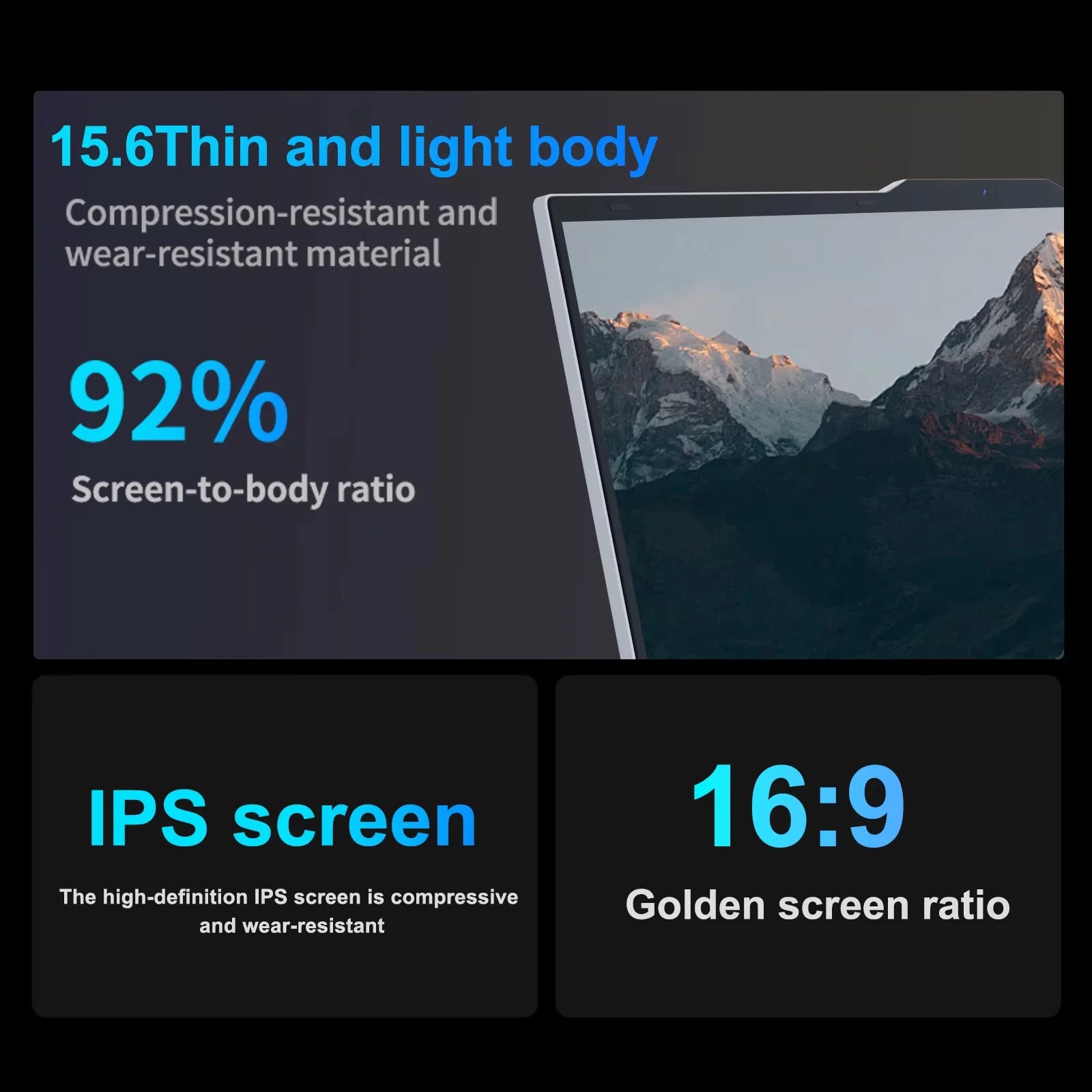 15.6" (39.6 cm) FHD Laptop — Intel Core i7 Processor, Windows 11 Pro, 16GB RAM, 512GB/1TB SSD, IPS Display, Portable Gaming & Business Notebook