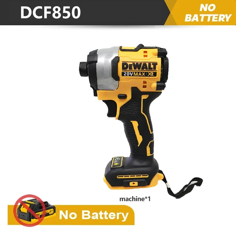 20V Brushless Cordless Impact Driver 3250 RPM High Torque Electric Screwdriver for Home DIY