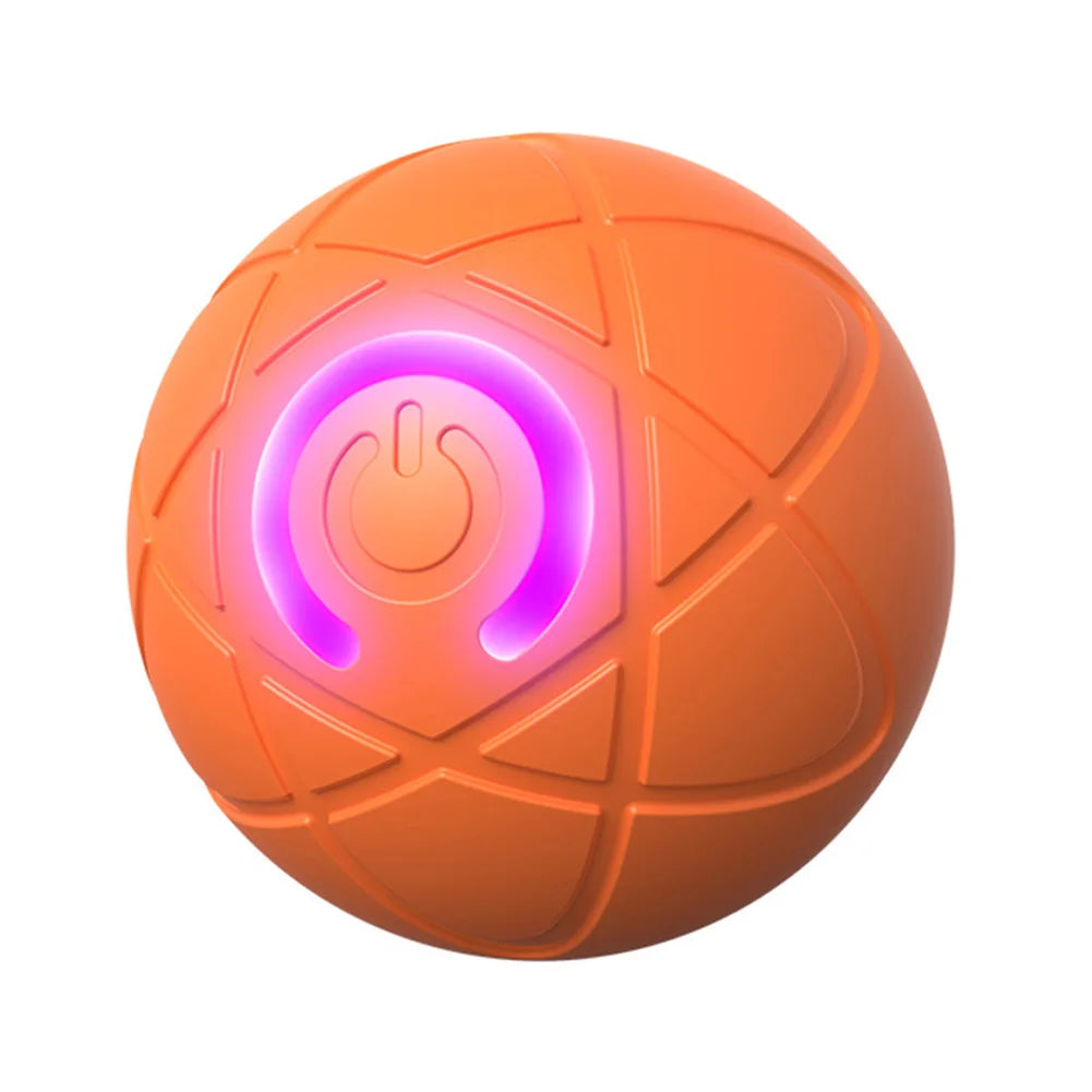 Interactive Automatic Rolling Dog Ball Toy - Rechargeable USB Pet Ball for Small, Medium & Large Dogs