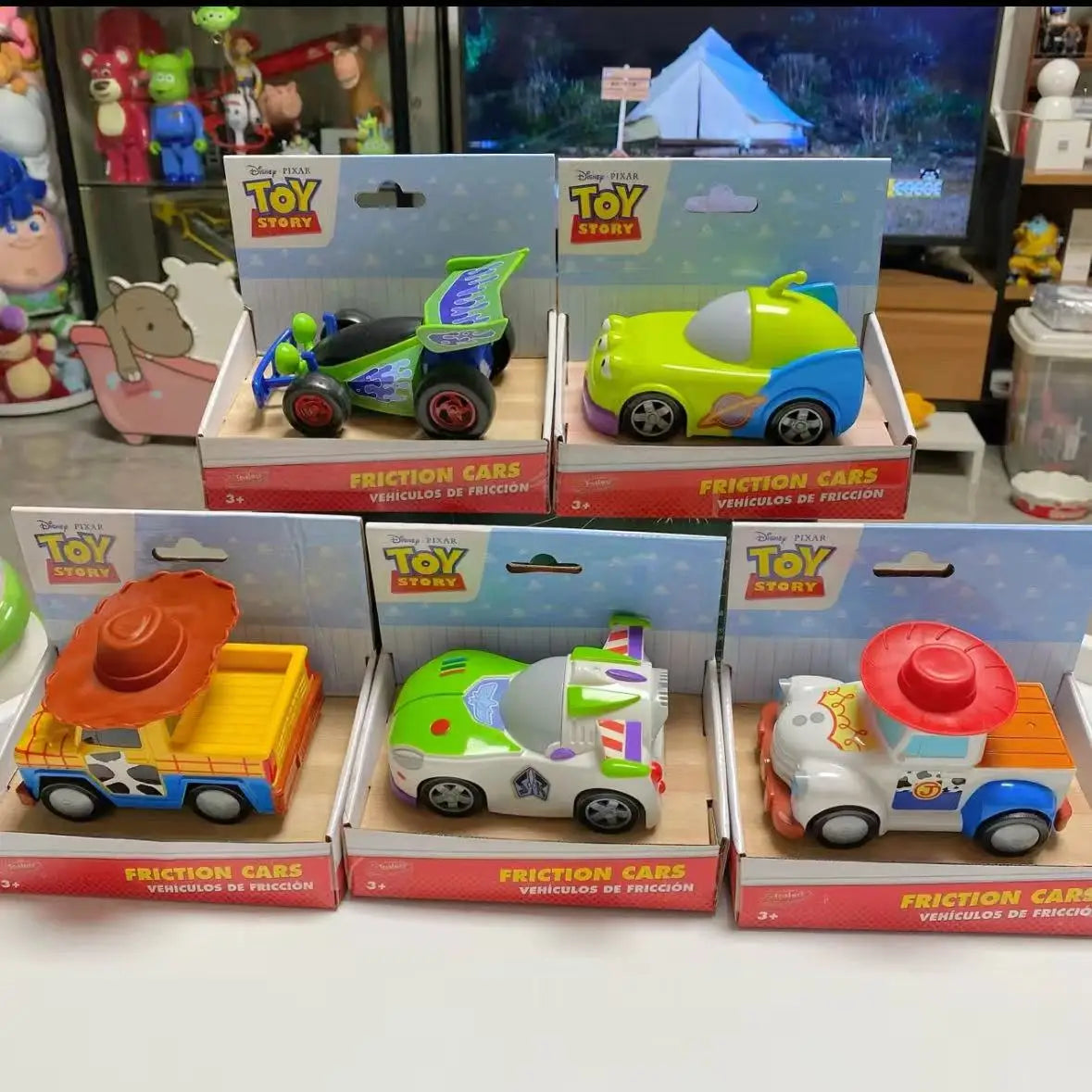 Buzz Lightyear & Woody Collectible Figure Set — Desktop Toy Model Ornament for Kids & Collectors