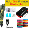 3D Printing Pen for Kids with Travel Case — PLA 1.75mm Filament, LED Display, Adjustable Temp & Speed, DIY Drawing Gift
