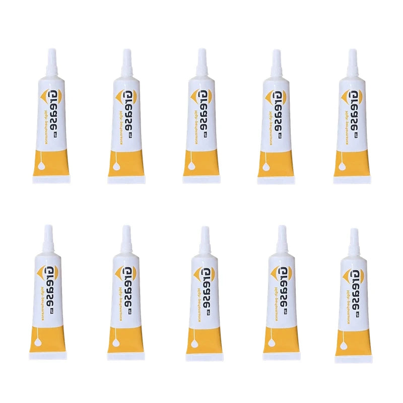 5-Pack Zipper Lubricant Tubes 10 g (0.35 oz) — Portable Zipper Grease for Clothes, Bags & Jackets