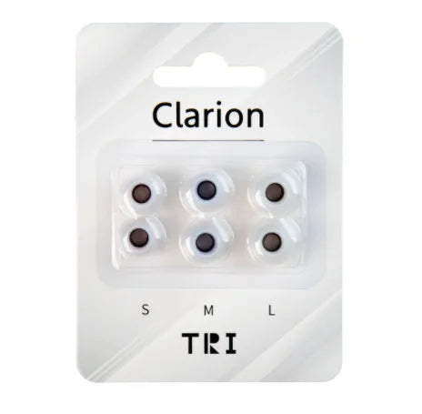 Silicone Earphone Eartips 3 Pairs S/M/L – Replacement Earbud Tips for IEMs & Wired Headsets