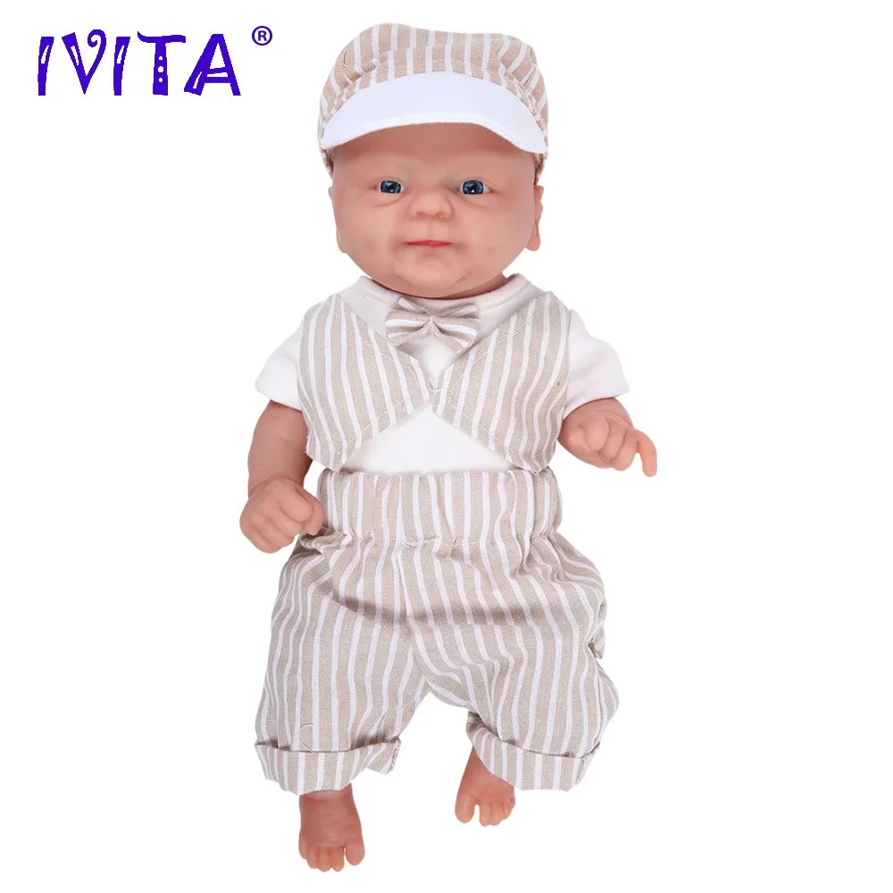 Full Body Medical-Grade Silicone Reborn Baby Doll – Realistic, Weighted & Painted, 28–47 cm (11–18.5 in) – Collectible Gift for Adults & Kids