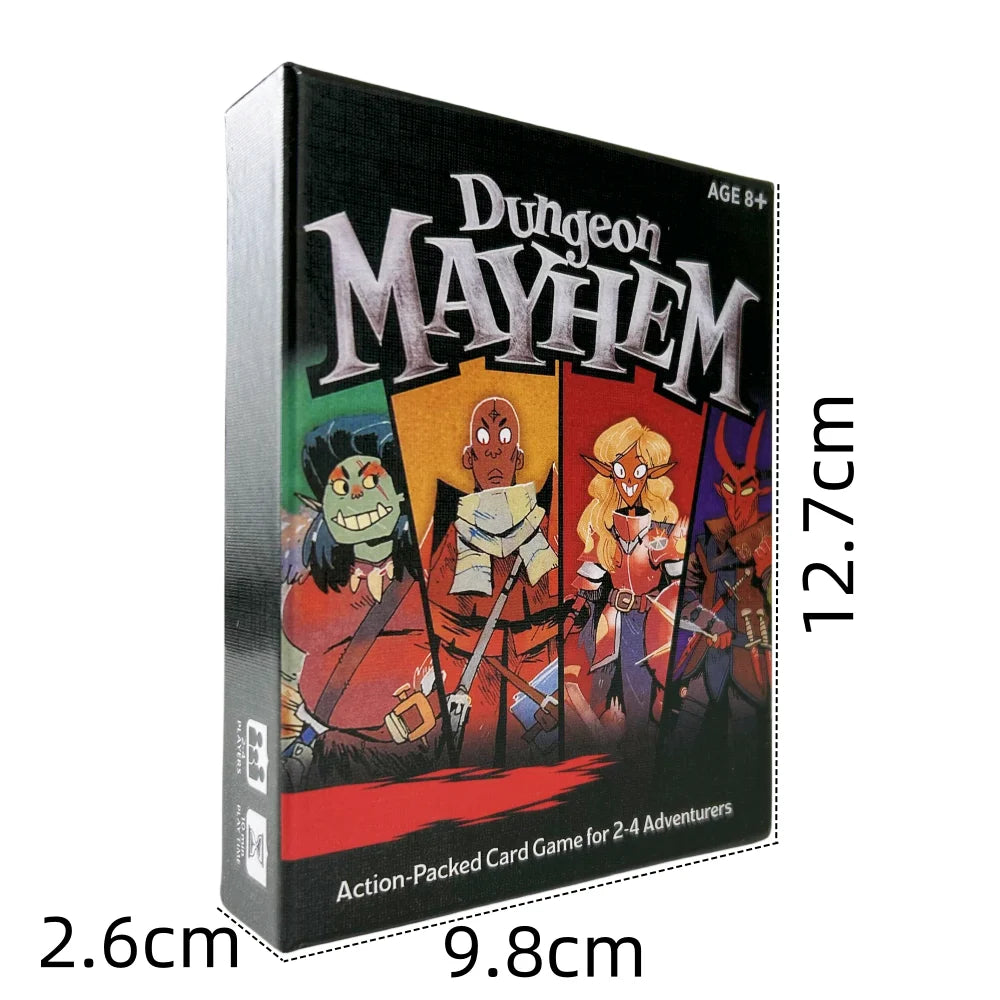 Dungeon Mayhem Card Game 3-Style Family Party Deck