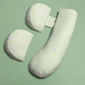 Multifunctional Pregnancy Pillow - Maternity Sleeping & Breastfeeding Support, Removable Washable Cover