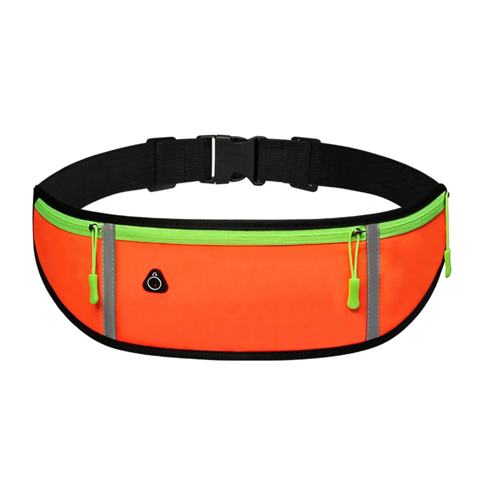 Waterproof Running Waist Pack Fanny Pack Belt Bag with Earphone Hole Fits Phones up to 7in (17.8 cm) for Hiking and Daily Outdoors