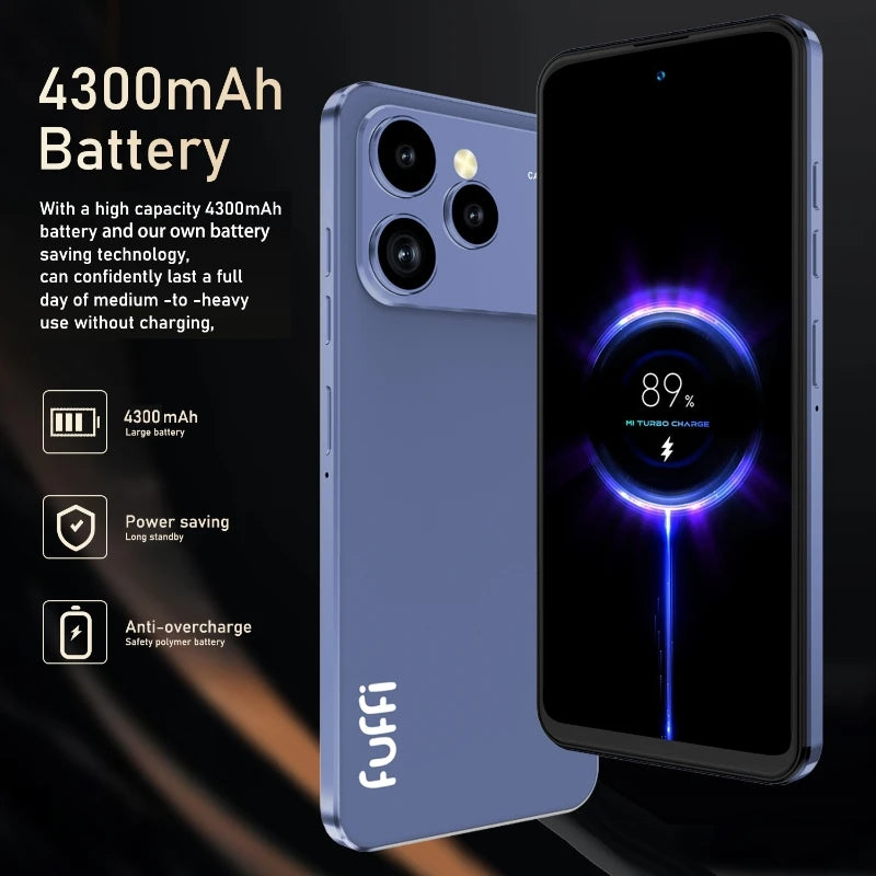 5G Android Smartphone 6.56-inch (720 x 1612) — 8GB RAM 256GB Storage, 24MP Front & 48MP Rear, Dual SIM, 66W Fast Charge