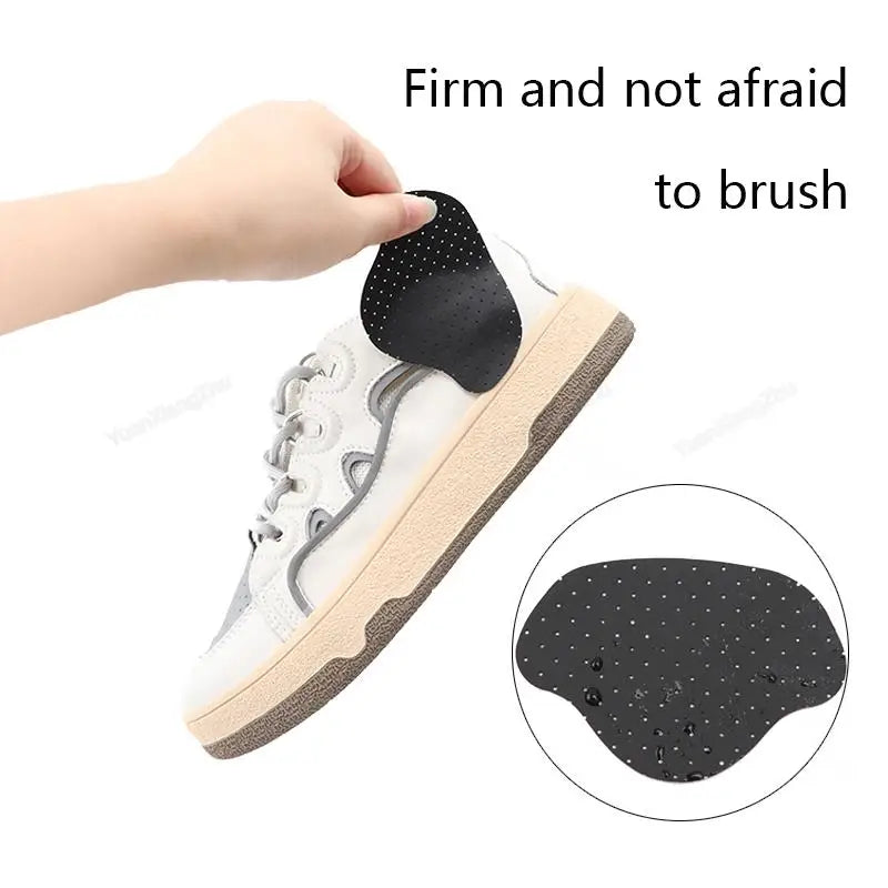 1 Pair Adhesive Heel Pads for Shoes Breathable Cushioned Heel Protectors for Sneakers Repair & Foot Care