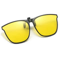 Polarized Clip-On Sunglasses for Men UV400 Anti-Glare Driving Square Shades