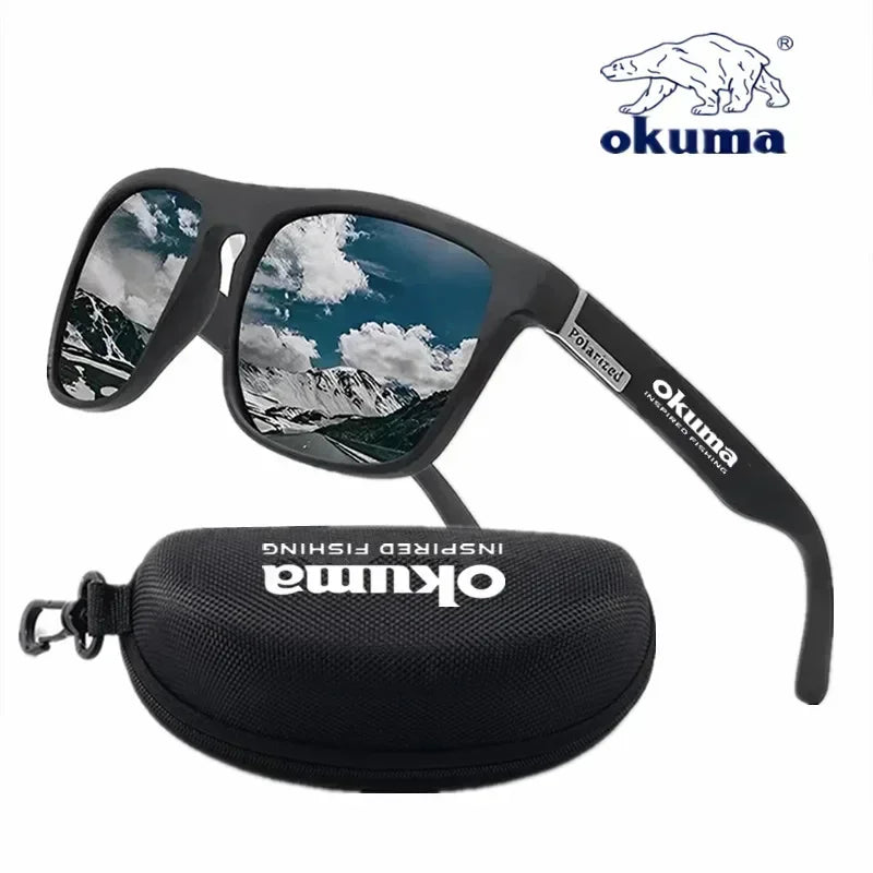 Polarized UV400 Sunglasses — Unisex Outdoor Fishing, Hunting, Driving & Cycling Shades with Optional Box