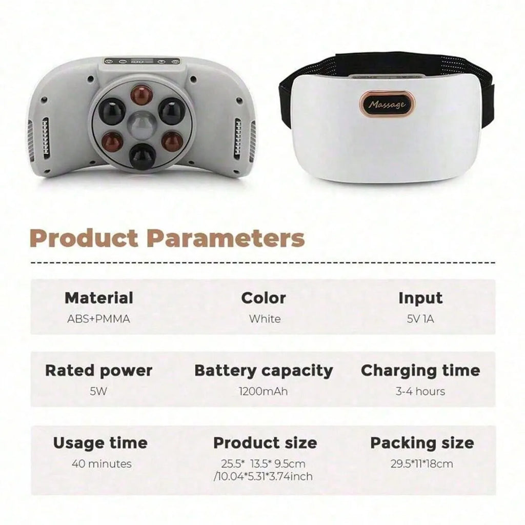 Electric Abdominal and Knee Massager Vibrating Body Massage Device for Pain Relief
