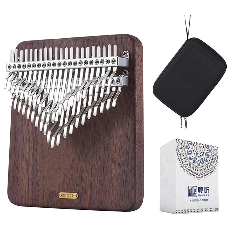 Chromatic Kalimba 34 & 42-Key C Key Thumb Piano Portable Professional Musical Instrument Gift