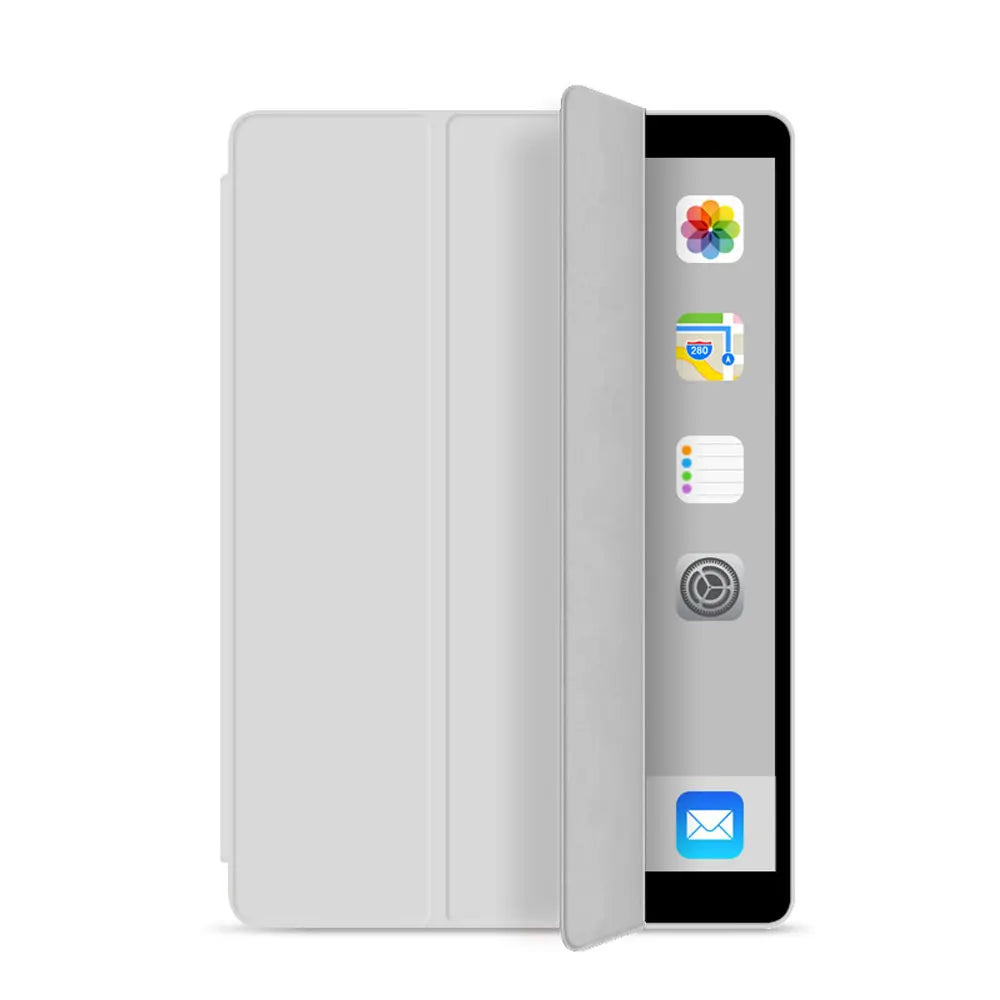 Silicone Tablet Case with Auto Sleep/Wake – Soft TPU Honeycomb Back, Two-Angle Stand – Fits 9.7" (24.6 cm), 10.2" (25.9 cm), 10.9" (27.7 cm) & 11" (27.9 cm)
