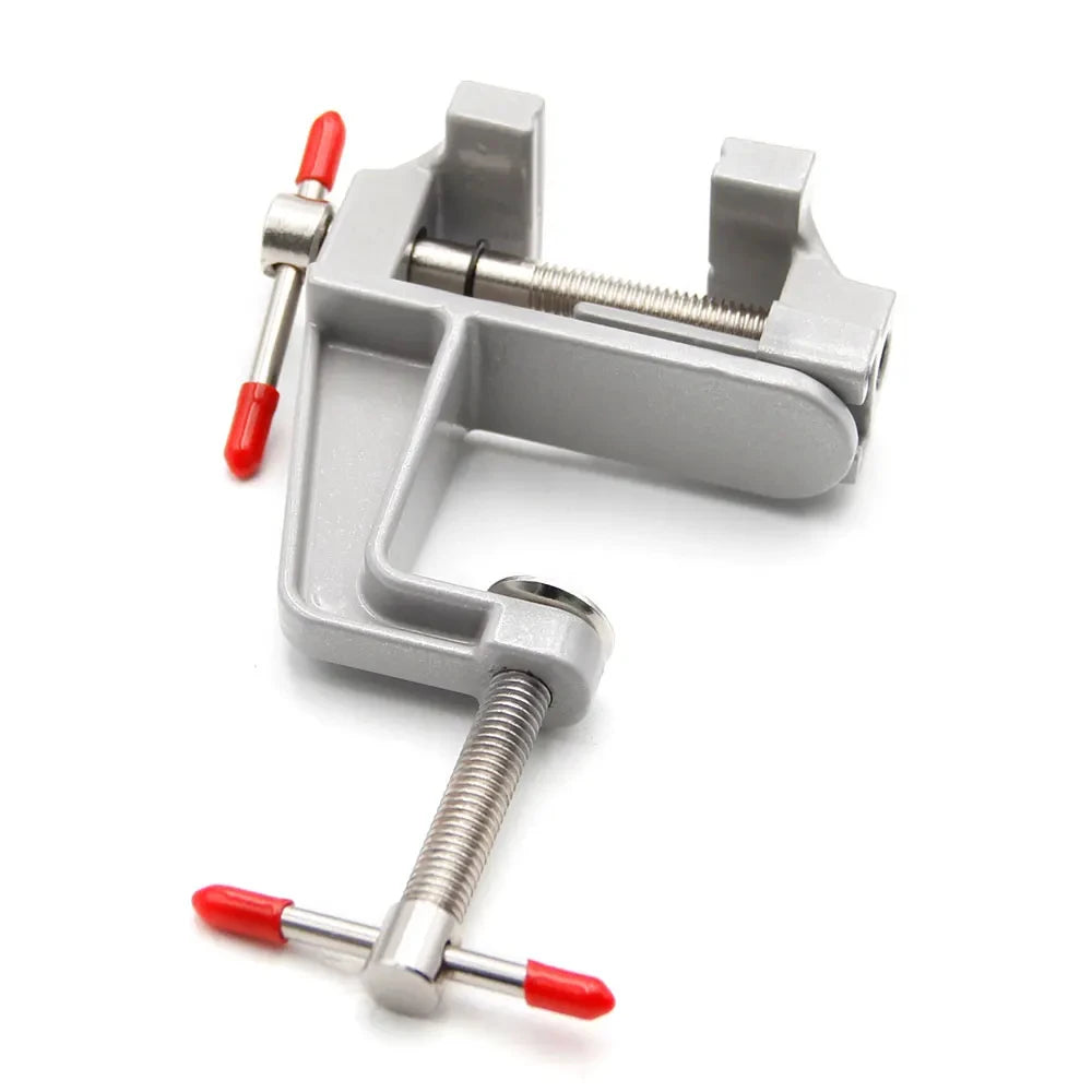 Mini Table Clamp Pliers – Flat-Mouth DIY Craft Clamp for Carving, Jewelry & Model Making