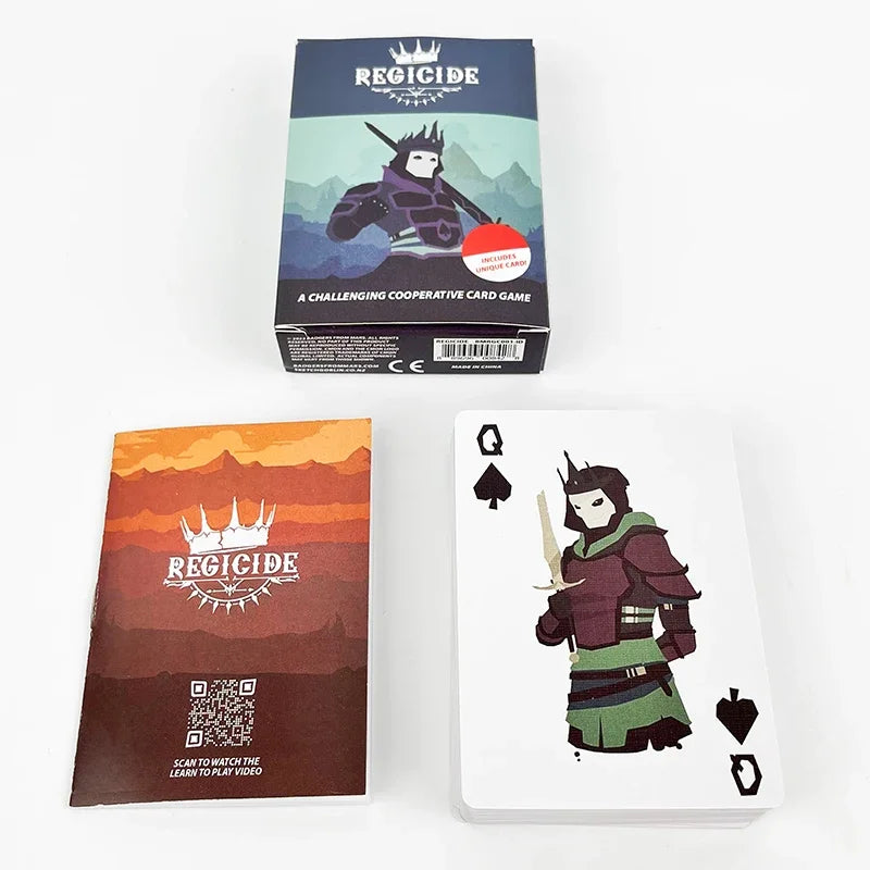 Regicide Strategy Card Game - 1-4 Players Family Party Tabletop Game