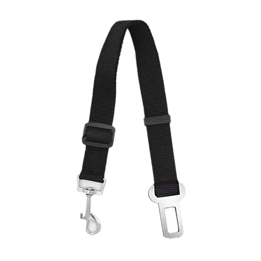 Adjustable Pet Car Seat Belt for Dogs & Cats – Universal Safety Buckle, 17.7–28.3 in (45–72 cm)