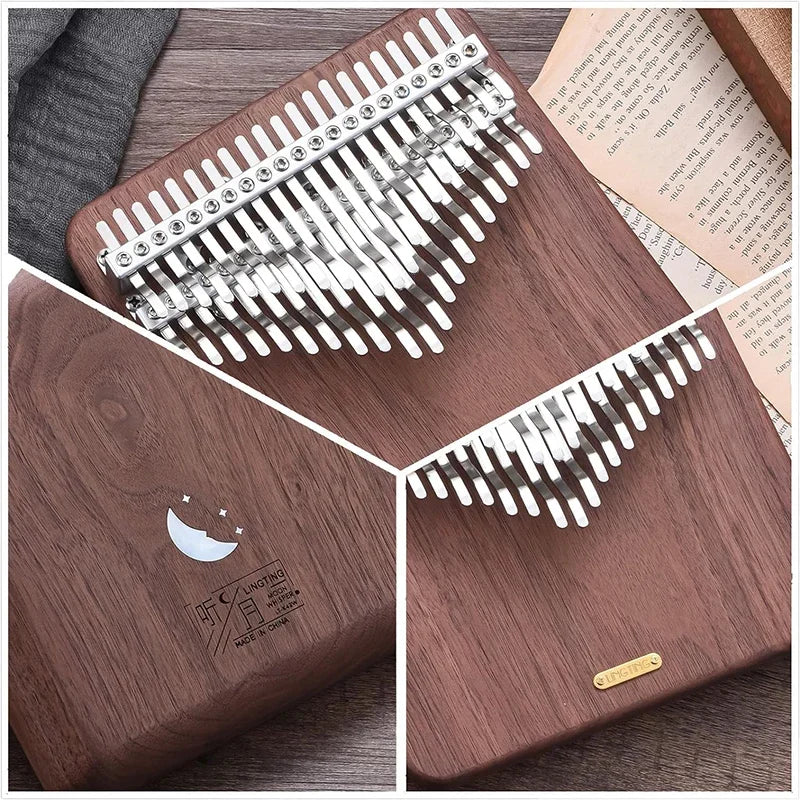 Chromatic Kalimba 34 & 42-Key C Key Thumb Piano Portable Professional Musical Instrument Gift