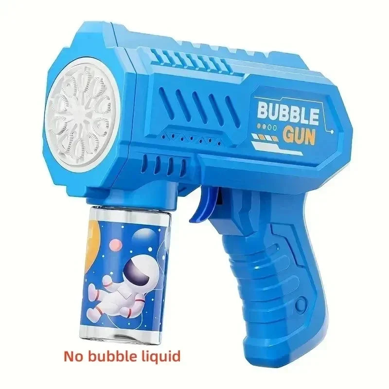 Unicorn Automatic Bubble Machine - Battery-Powered Bubble Gun for Kids Parties & Outdoor Play