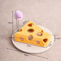 Interactive Cat Maze Toy with Bell Balls — Felt Tunnel Dig-Hole Puzzle for Kittens & Cats