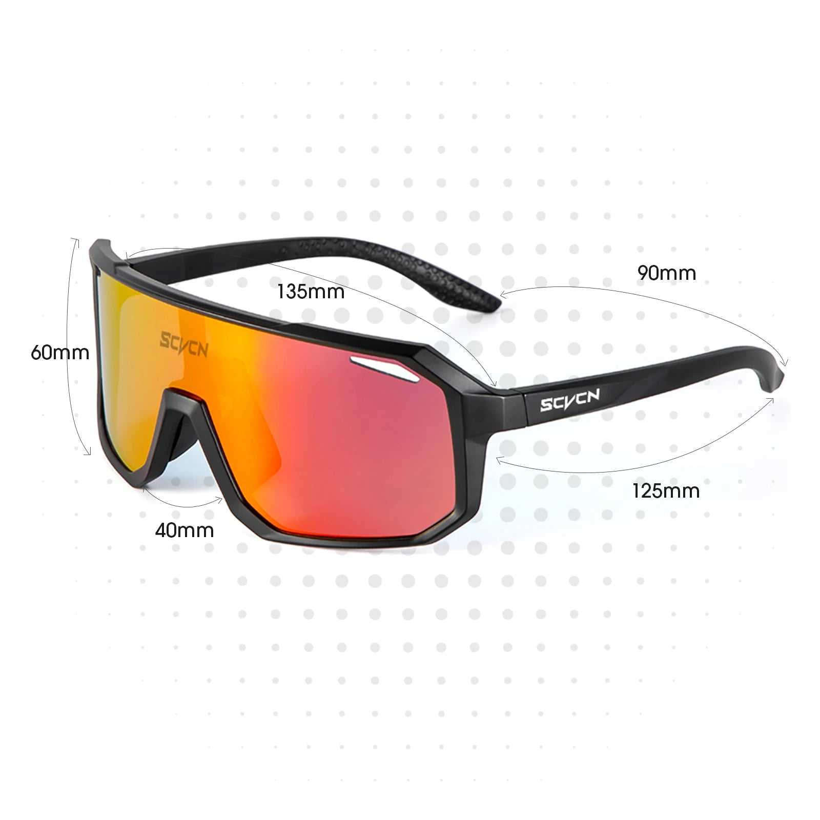 UV400 Cycling Sunglasses for Men & Women - TR90 Road & MTB Bike Sports Goggles