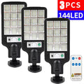 LED COB Solar Motion Sensor Wall Light – 3 Modes, Remote Control, IP65 Waterproof, 1500LM 1200mAh