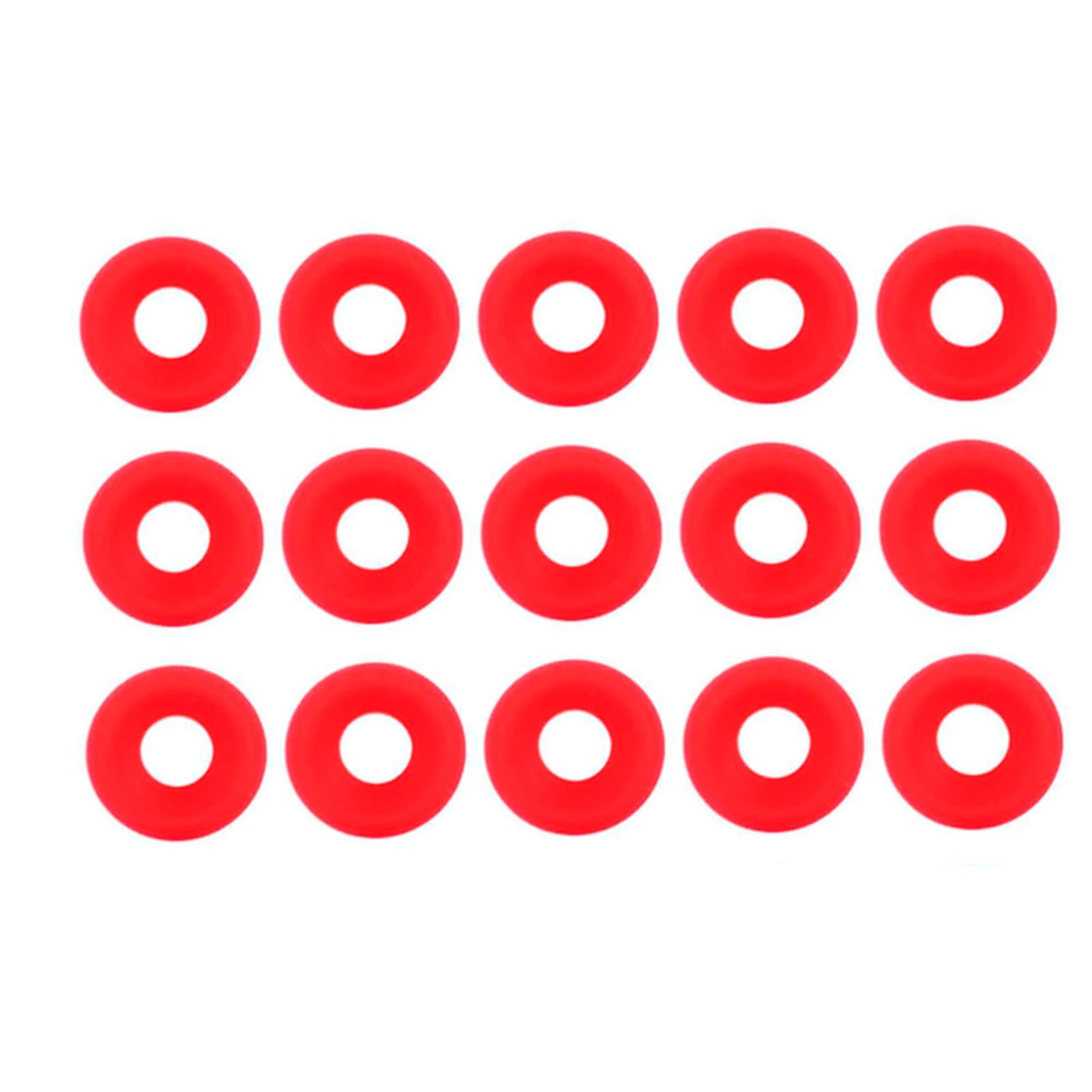 25-Pack Red Silicone Gaskets for Swing Flip-Top Bottles - Replacement Beer Bottle Seals