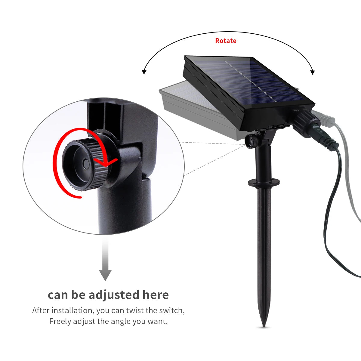 Solar LED String Lights 10/20/30/50/100m (33/66/98/164/328 ft) Outdoor Garden Patio Christmas Waterproof Solar Powered