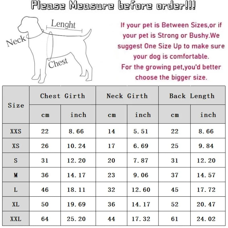 Christmas Knitted Dog Sweater – Winter Striped Cartoon Pet Coat, Sizes XXS–XXL (8.66–24.02 in / 22–61 cm Back)