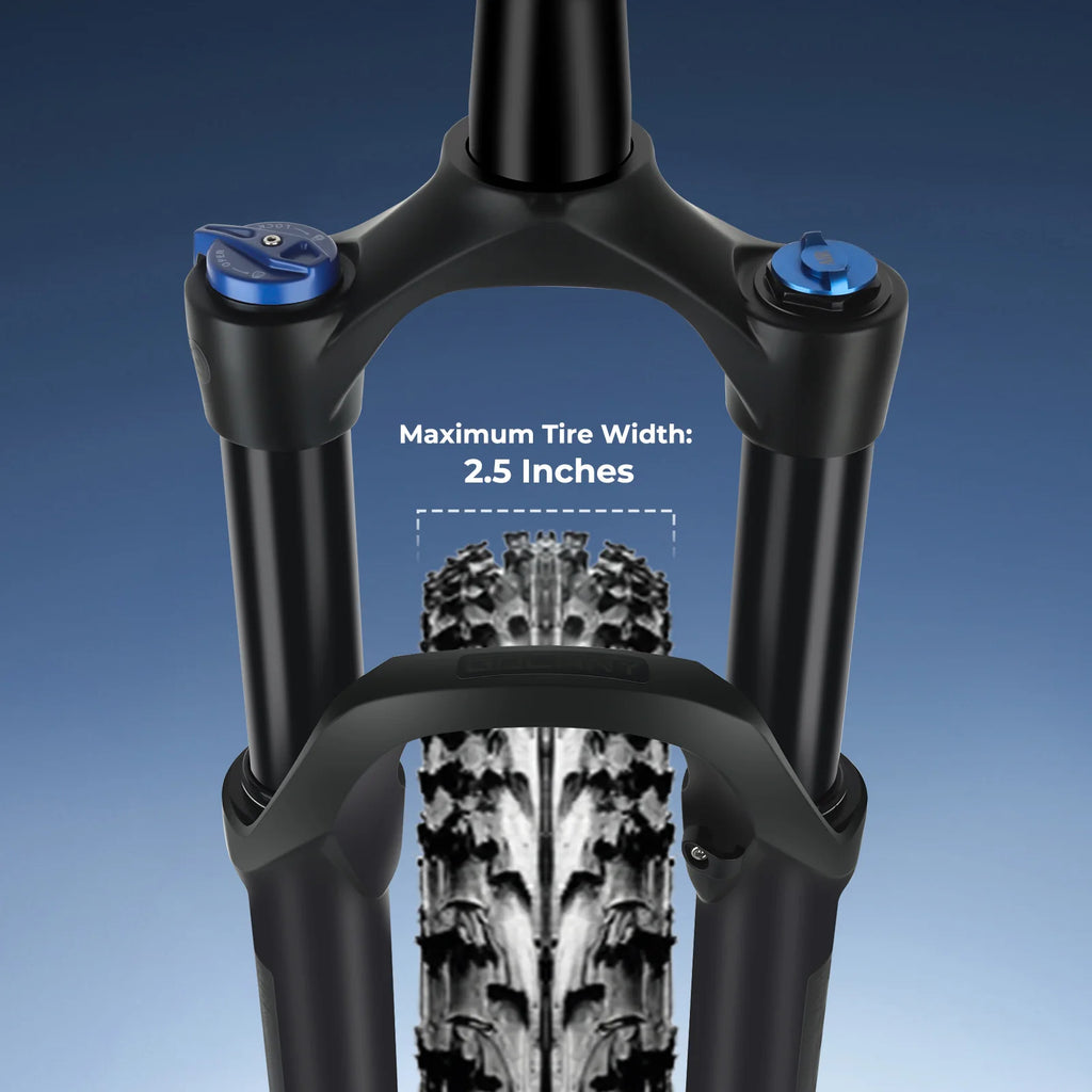 27.5/29-inch Boost Mountain Bike Suspension Fork - 34mm (1.34in) Tapered Stanchion, 120/140mm (4.7/5.5in) Travel, 15x100/110mm Thru-Axle, Adjustable Rebound and Lockout