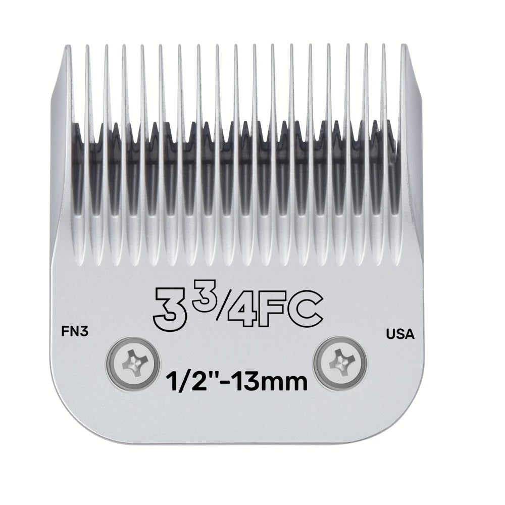 A5 Snap-On Pet Clipper Replacement Blades – 3F, 4F, 5F, 7F, 10#, 15#, 30#, 40#, 50# | Professional Dog & Cat Grooming Blades (Fits Most Detachable Clippers)