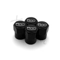 4-Pack Aluminum Alloy Tire Valve Stem Caps – Airtight Dustproof Wheel Valve Covers