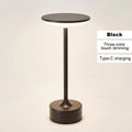 LED Touch Table Lamp USB Rechargeable Dimmable Color-Changing Night Light, Portable Desk Lamp for Bedroom Reading Restaurant Bar