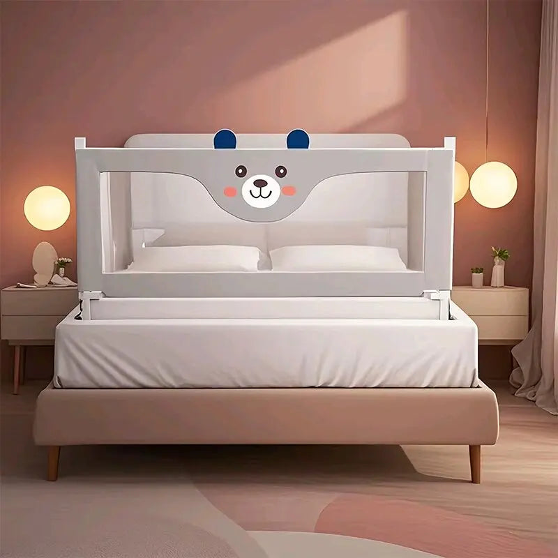 Baby & Toddler Bed Rail Anti-Fall Safety Guard - Side Bed Barrier Fits 1.5-2.2 m (59-87 in)