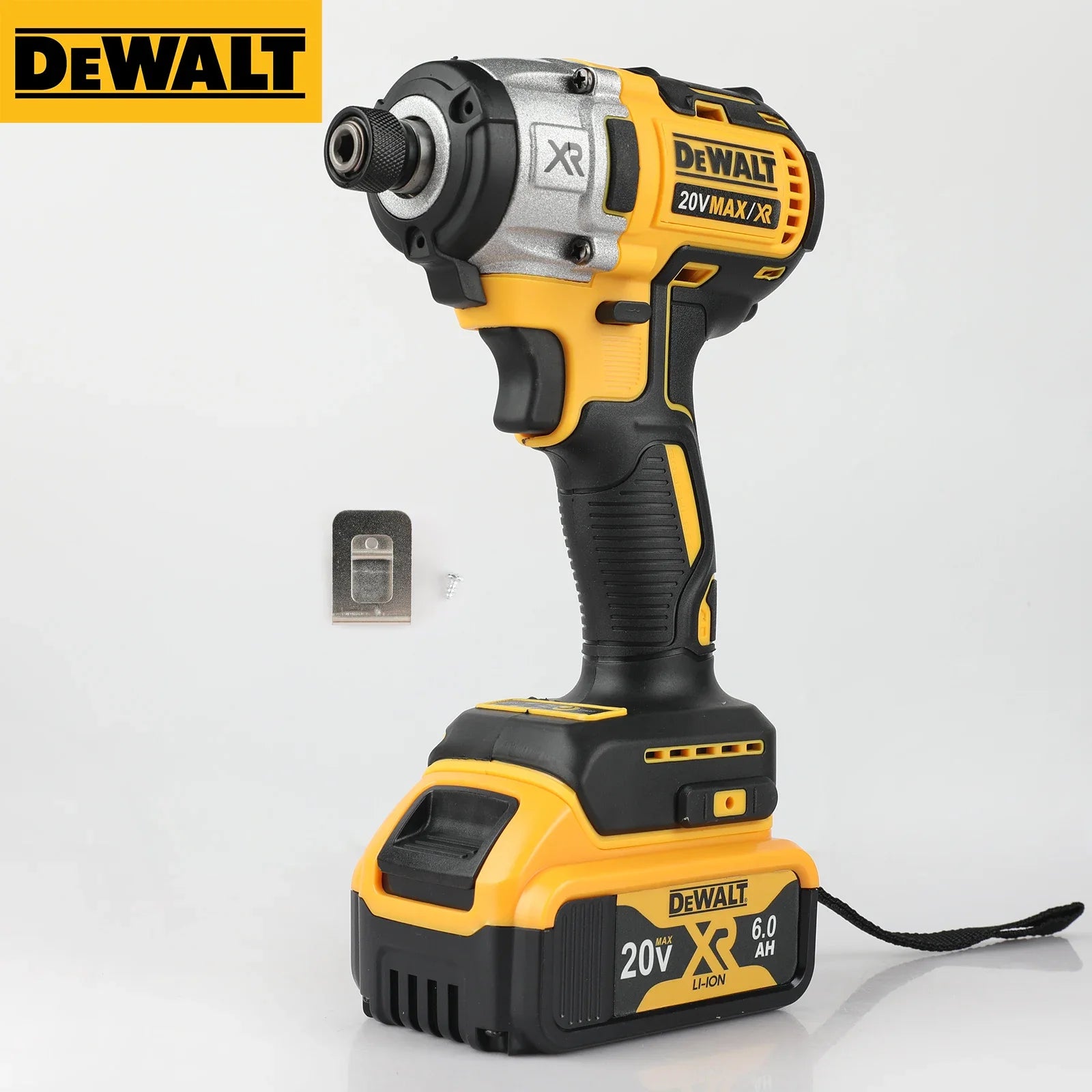 Cordless 20V Brushless Impact Driver — 205 N·m (151 ft·lb), 6.35mm (1/4 in) Quick-Release Chuck, 3250 RPM