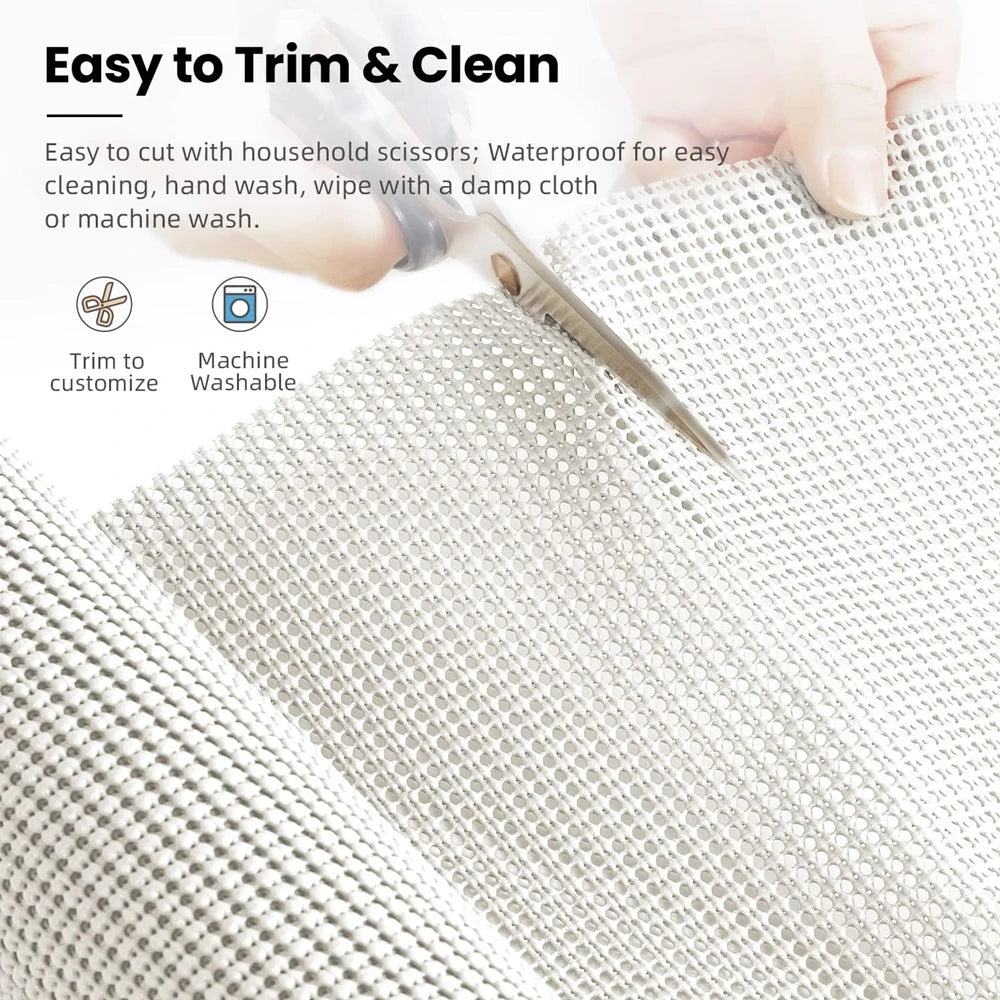 Silicone Anti-Slip Mat 60 x 100 cm (23.6 x 39.4 in) – Non-Slip Drawer & Cabinet Liner for Dressing Table, Bathroom & Tableware