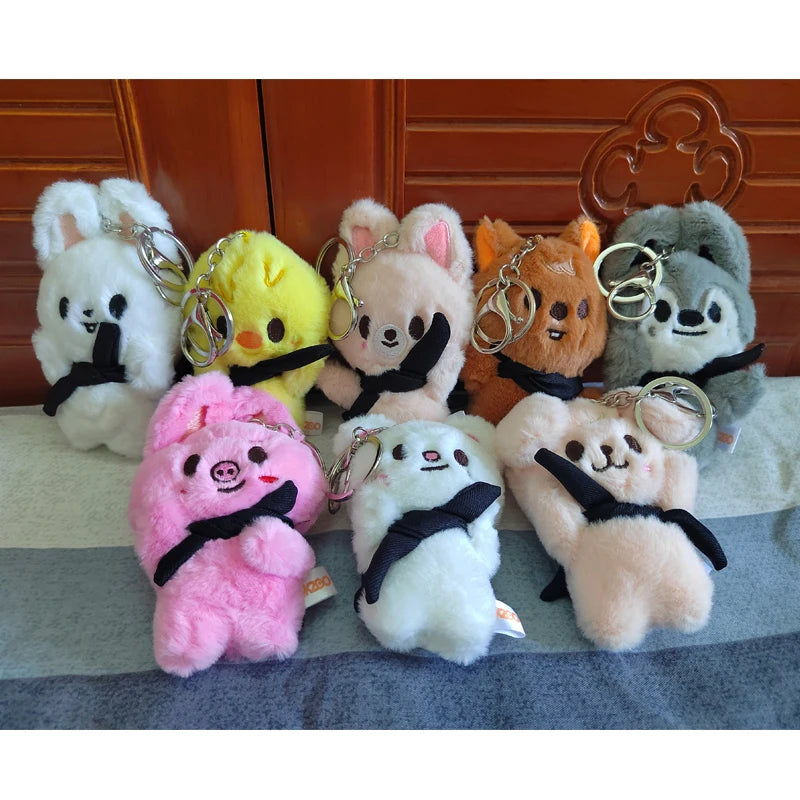 Kawaii Anime Mini Plush Keychain 10 cm (4 in) Cute Cartoon Bag Pendant School Bag Charm Birthday Gift