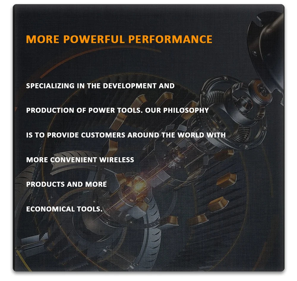 18V Brushless Cordless Multi-Purpose DIY Power Tool Combo - Compatible with 18V Batteries