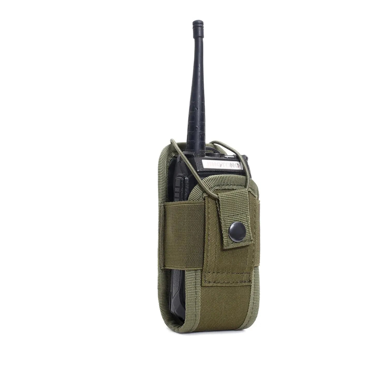 MOLLE Radio Pouch 1000D Nylon Walkie-Talkie Holster, Tactical Carry Bag for Hunting Camping Hiking