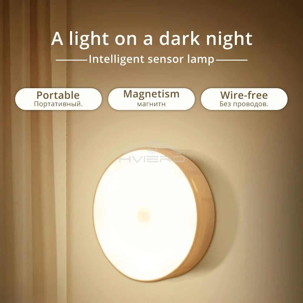 Wireless Motion Sensor 8-LED Night Light view 3